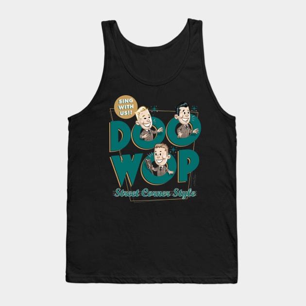 Doo Wop Tank Top by nanobarbero